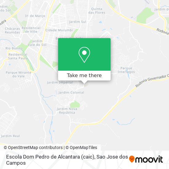 Escola Dom Pedro de Alcantara (caic) map