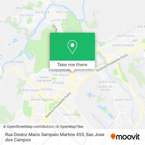 Rua Doutor Mario Sampaio Martins 455 map