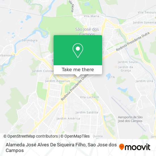 Alameda José Alves De Siqueira Filho map