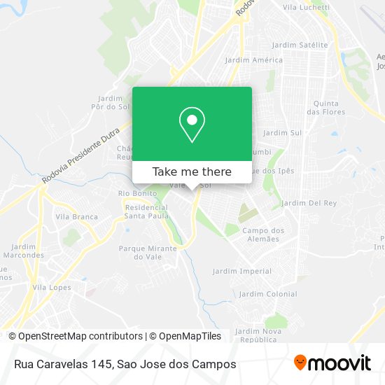 Mapa Rua Caravelas 145