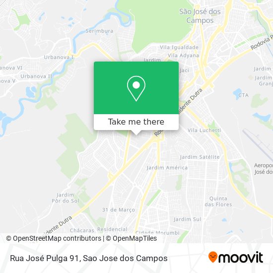 Rua José Pulga 91 map