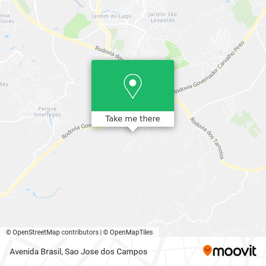 Avenida Brasil map