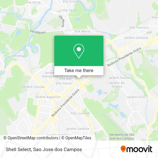 Shell Select map