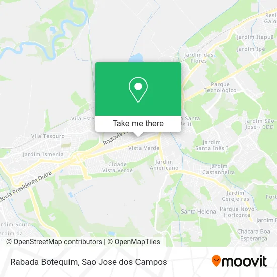 Rabada Botequim map