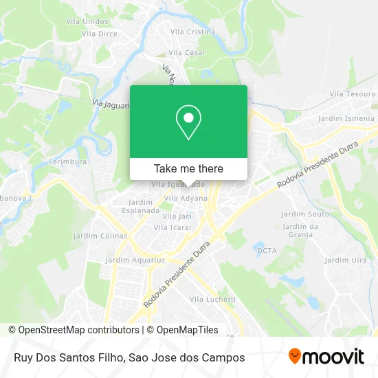 Ruy Dos Santos Filho map