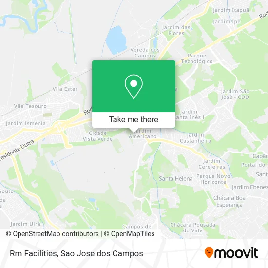 Rm Facilities map