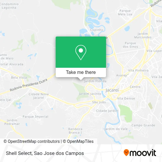 Shell Select map