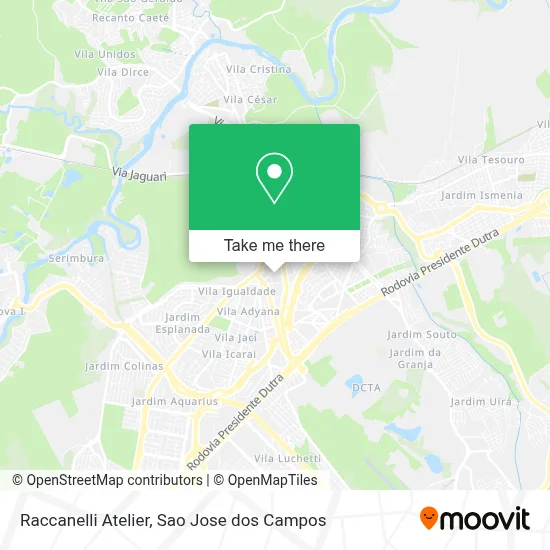 Raccanelli Atelier map