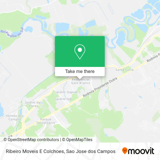 Ribeiro Moveis E Colchoes map
