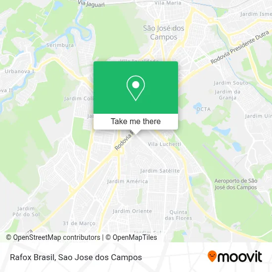 Rafox Brasil map