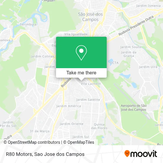 R80 Motors map