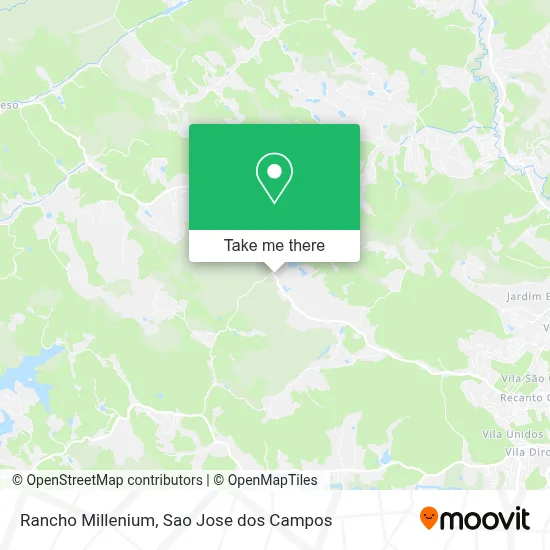 Rancho Millenium map