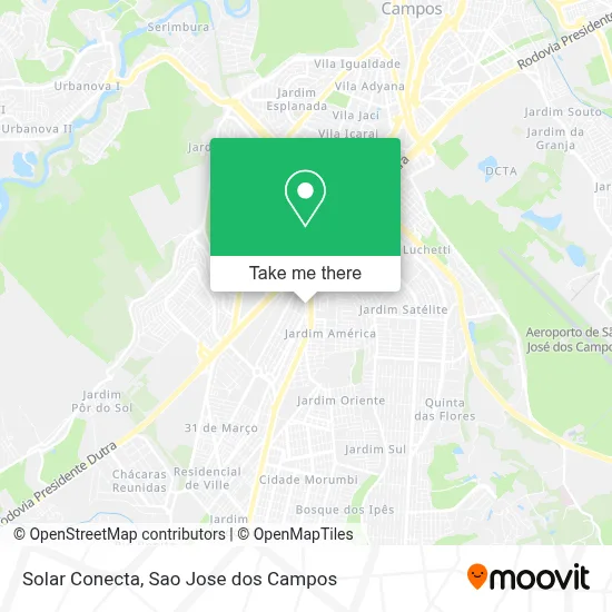 Solar Conecta map
