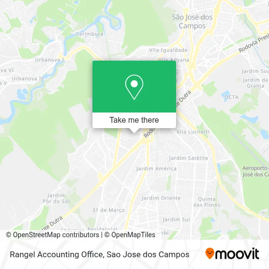 Rangel Accounting Office map