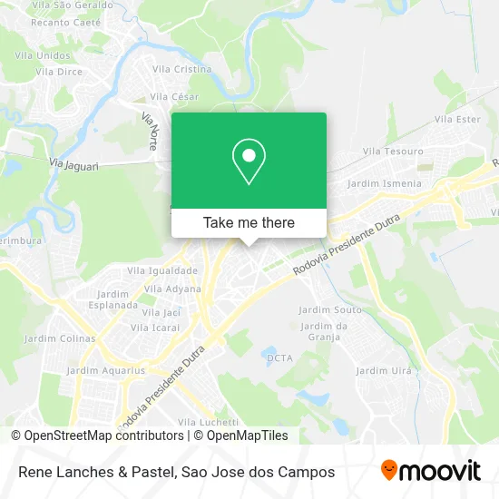 Rene Lanches & Pastel map