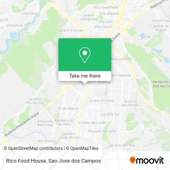 Rico Food House map
