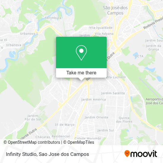 Studio Infinity map