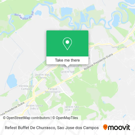 Refest Buffet De Churrasco map