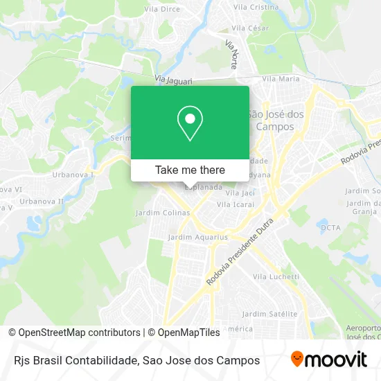 Rjs Brasil Contabilidade map