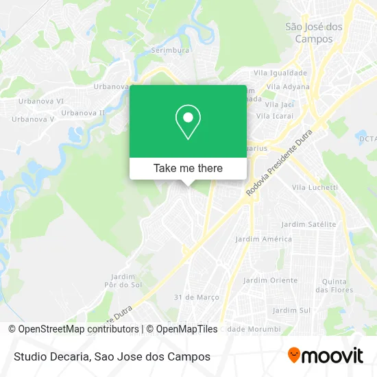Studio Decaria map