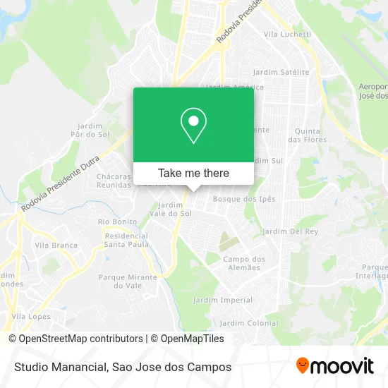 Studio Manancial map