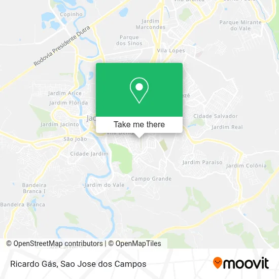 Ricardo Gás map