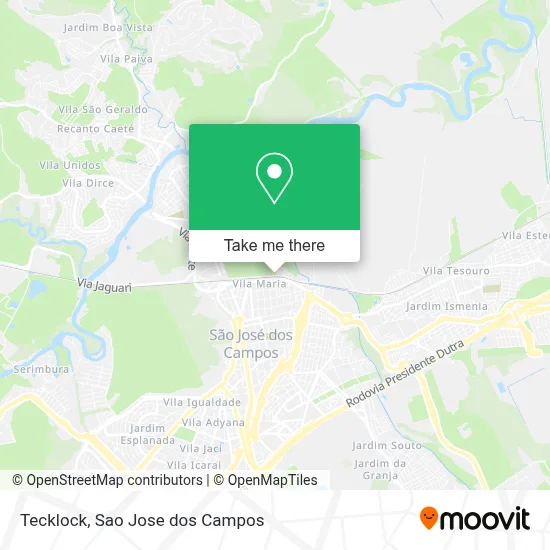 Tecklock map