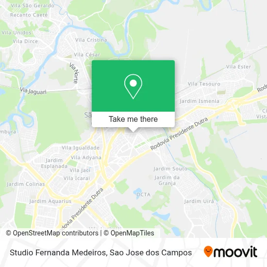 Studio Fernanda Medeiros map