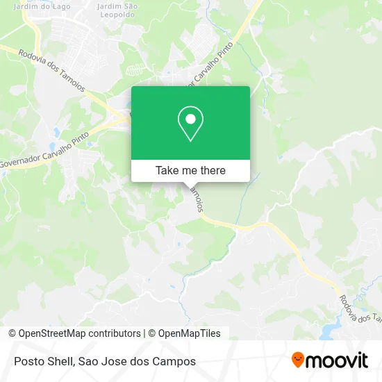 Posto Shell map