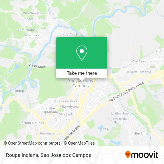 Roupa Indiana map
