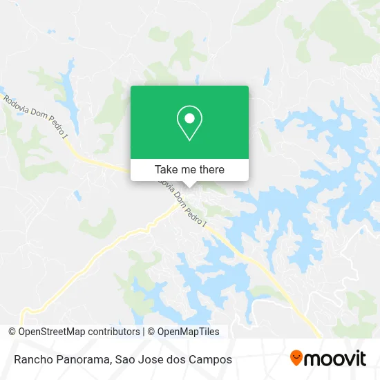 Rancho Panorama map