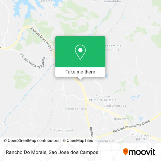 Rancho Do Morais map