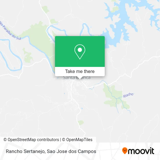 Rancho Sertanejo map