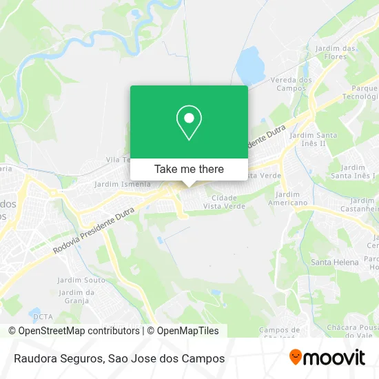 Raudora Seguros map