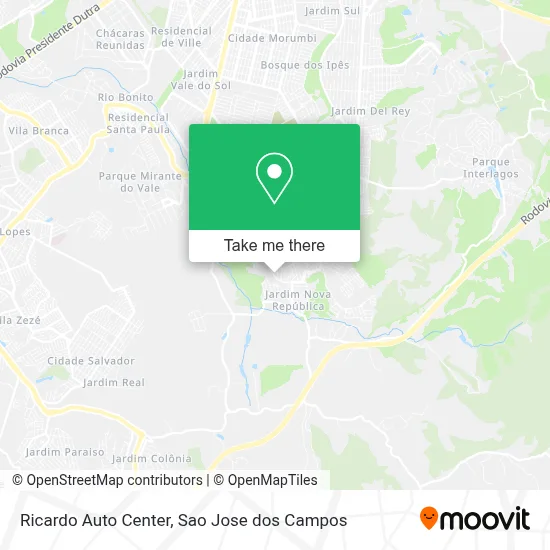 Ricardo Auto Center map
