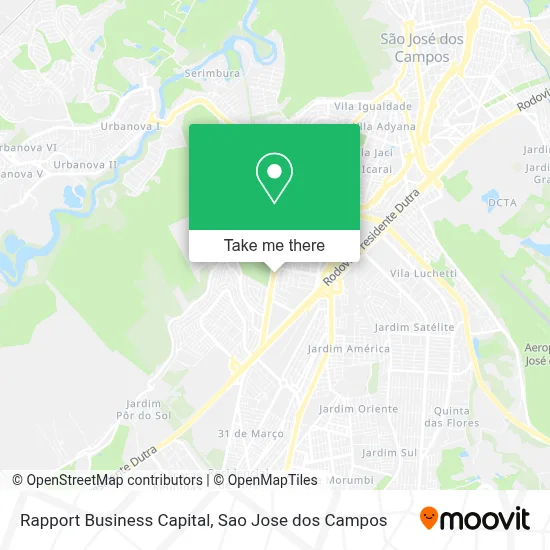 Rapport Business Capital map