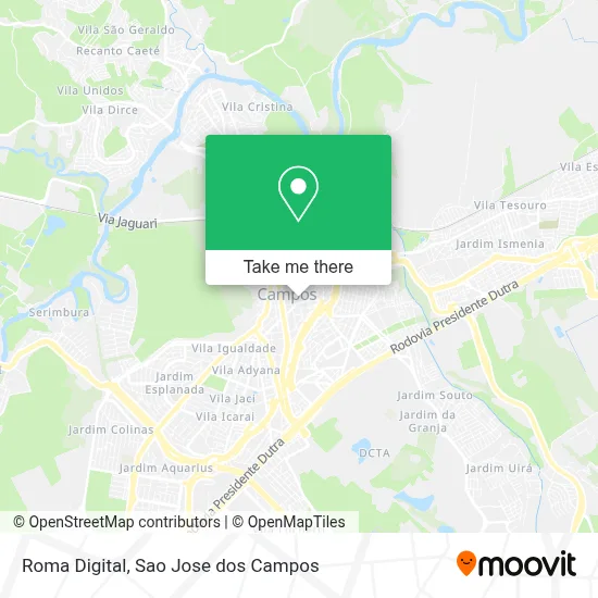 Roma Digital map