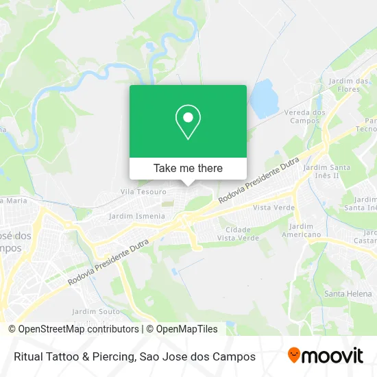 Ritual Tattoo & Piercing map
