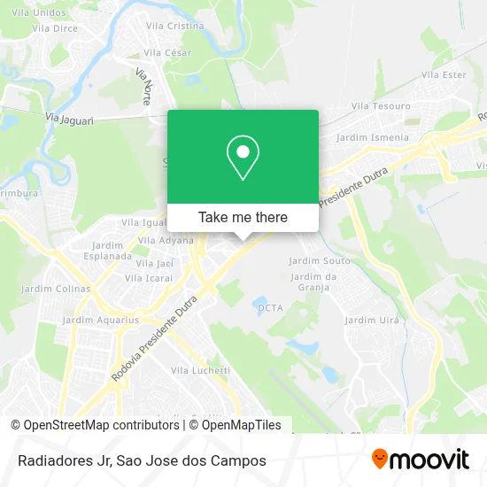 Radiadores Jr map