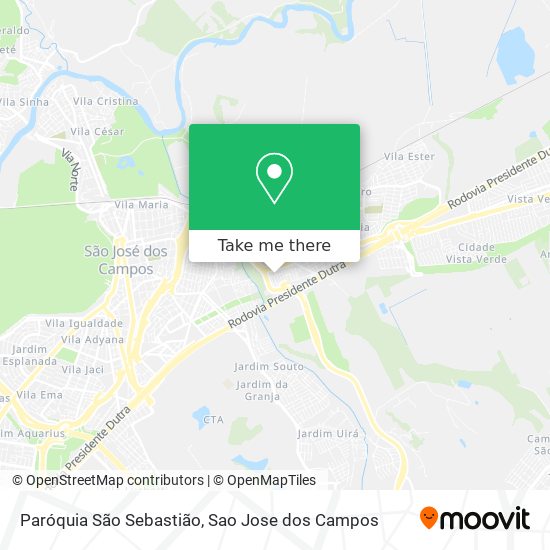 Paróquia São Sebastião map