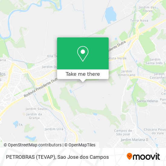 PETROBRAS (TEVAP) map