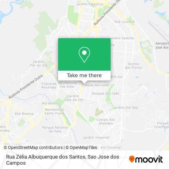 Rua Zélia Albuquerque dos Santos map