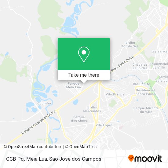 CCB Pq. Meia Lua map