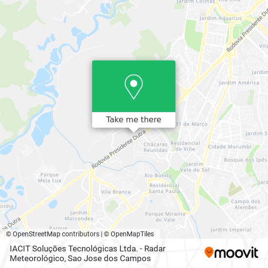 IACIT Soluções Tecnológicas Ltda. - Radar Meteorológico map