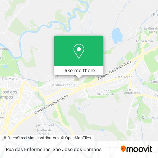 Rua das Enfermeiras map