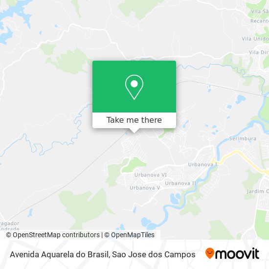 Avenida Aquarela do Brasil map