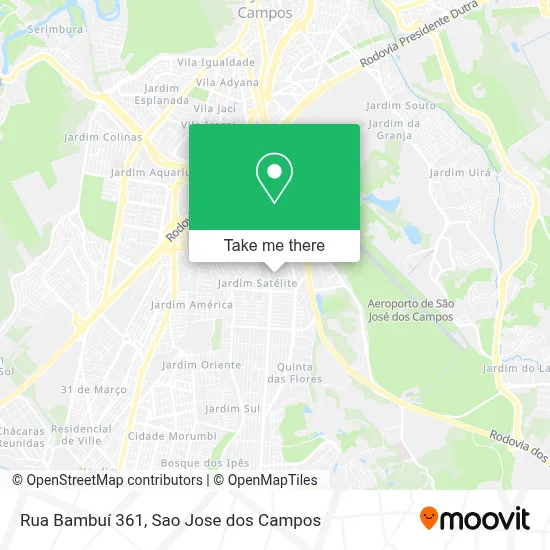 Rua Bambuí 361 map