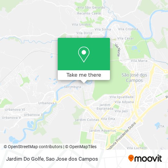 Jardim Do Golfe map