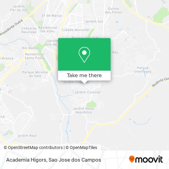 Academia Higors map