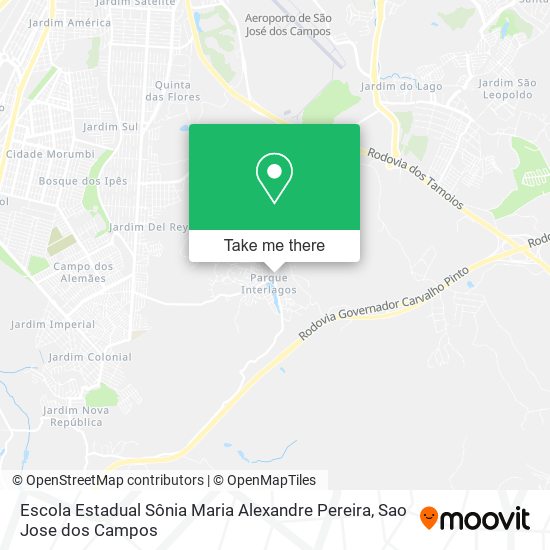 Escola Estadual Sônia Maria Alexandre Pereira map